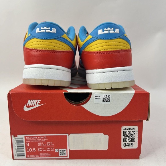 Nike Shoes Dunk Low QS Lebron x “Fruity Pebbles” 2024 - Picture 4 of 6